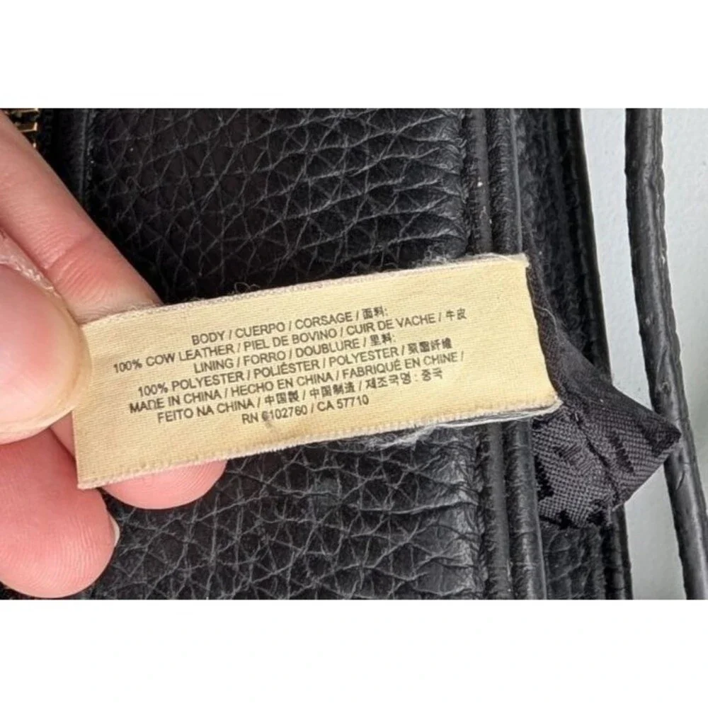 Kate Spade Cobble Hill Ellen black pebbled leather crossbody bag